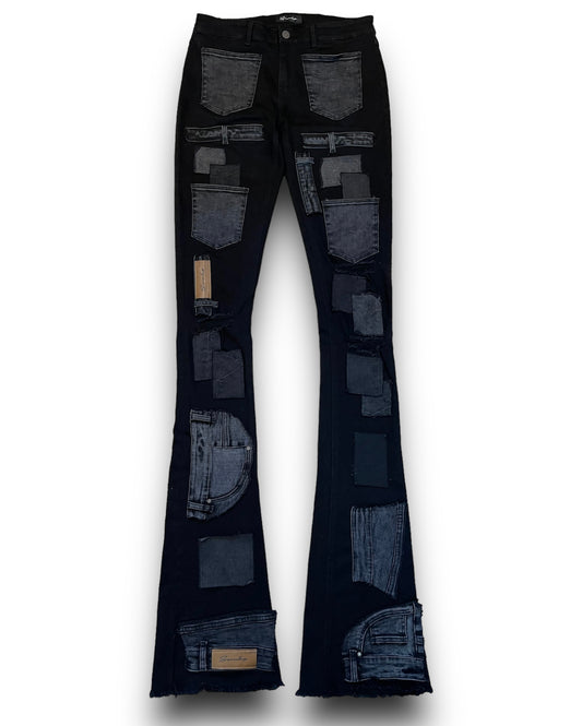 (MENS) SPACEBOY STACKED JEANS