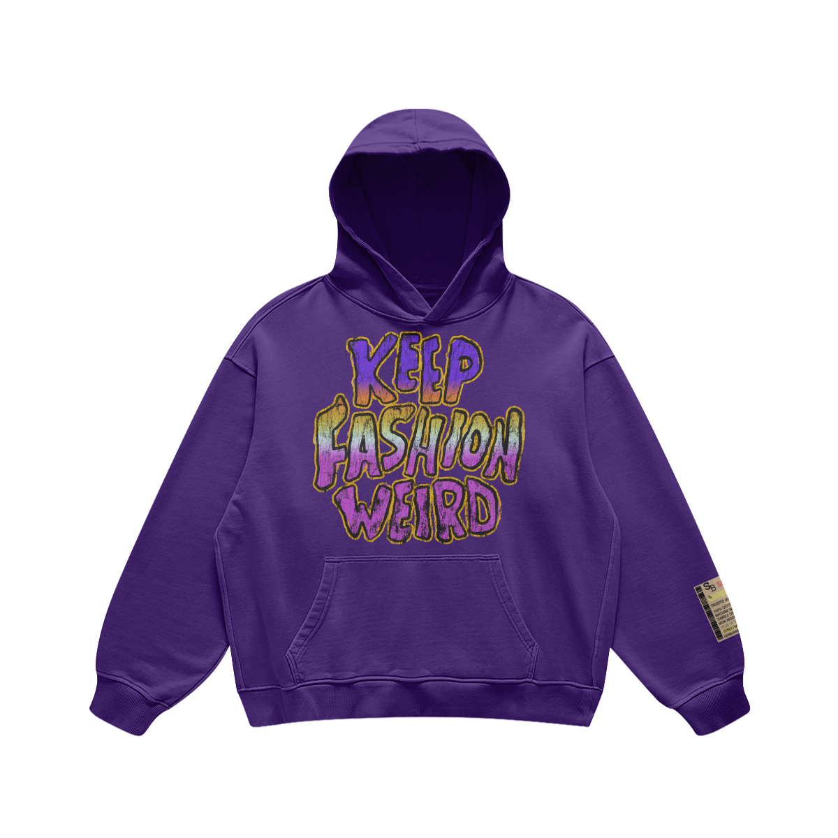 KEEP FASHION WEIRD HOODIE (LIMITED EDITION)